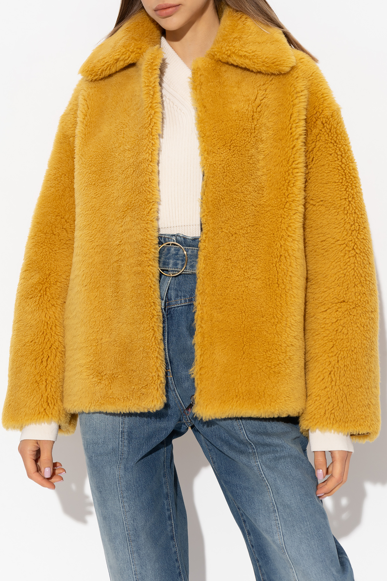 Nelly fluffy hot sale fur jacket